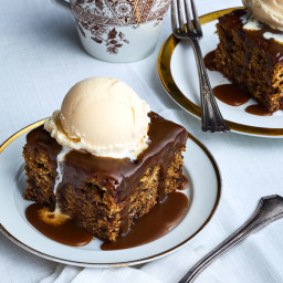 Sticky Toffee and Earl Grey Pudding