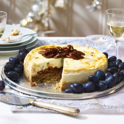 Stilton Savoury Cheesecake with Quince