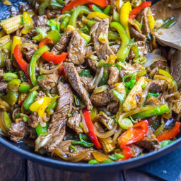 Stir-fried Beef with Ginger and Spring Onion