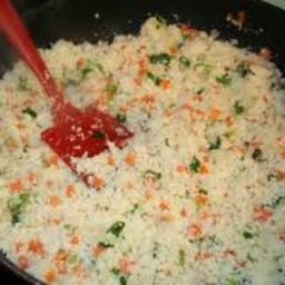 Stir-fried Cauliflower Rice