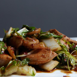 Stir-Fried Chicken with Chinese Cabbage