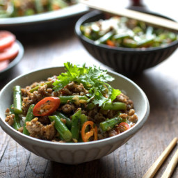 Stir-Fried Green Beans With Pork and Chiles
