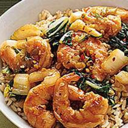 Stir-Fried Shrimp and Bok Choy Recipe