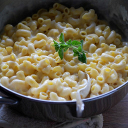 Stove Top Goat Cheddar Mac and Cheese (Gluten Free)