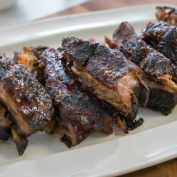 Stovetop Smoked Baby Back Ribs with Maple BBQ Sauce