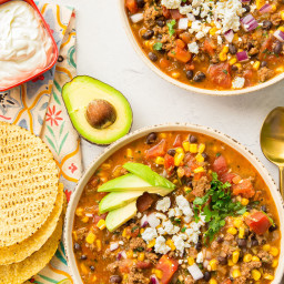 Stovetop Taco Soup Is a Winning Weeknight Pantry Dinner