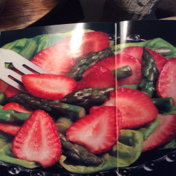 Strawberries and Asparagus Elegante