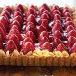 Strawberry-Almond Cream Tart