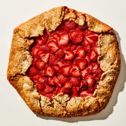 Strawberry and #8211;Graham Galette