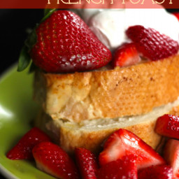 Strawberry and Cream Cheese French Toast