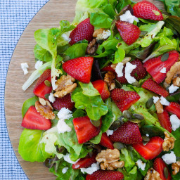 Strawberry and Greens Salad