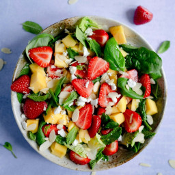 Strawberry and Mango Salad