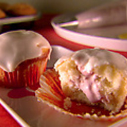 Strawberry and Mascarpone Filled Cupcakes