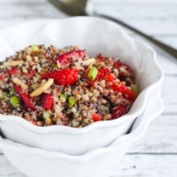 Strawberry and Quinoa Salad with Toasted Almonds