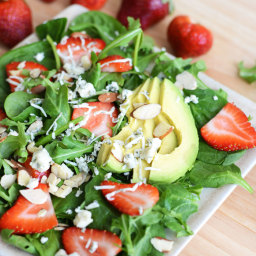 Strawberry Arugula Salad with Poppyseed Dressing