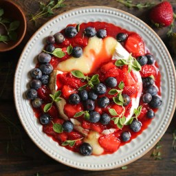 Strawberry Baked Brie
