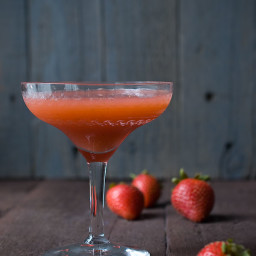 Strawberry Basil Mint Summer Cocktail