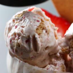 Strawberry Cheesecake Ice Cream Recipe by Tasty