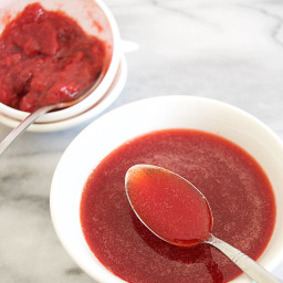 Strawberry Coulis or Strawberry Sauce (Strawberry Compote)