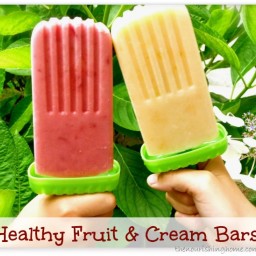 Strawberry & Cream Bars (GF, DF option)