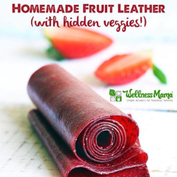Strawberry Fruit Leather Recipe (with Beets)