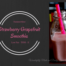 Strawberry Grapefruit Smoothie