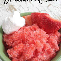 Strawberry Ice Recipe