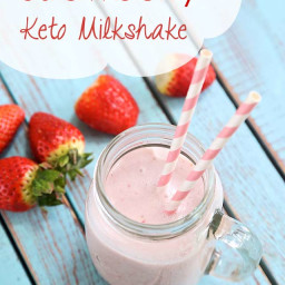 Strawberry Keto Milkshake