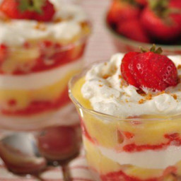 Strawberry Lemon Curd Trifle Recipe and Video