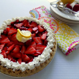 Strawberry Lemon Pie