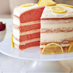 Strawberry-Lemonade Layer Cake