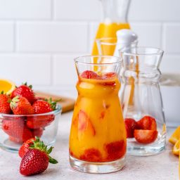 Strawberry Mimosas (CFC Mocktail Version)