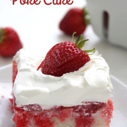 Strawberry Poke Cake