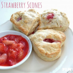 Strawberry Scones