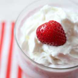 Strawberry Shortcake Boozy Milkshake