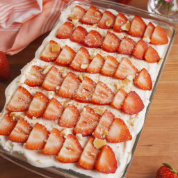 Strawberry Shortcake Lasagna