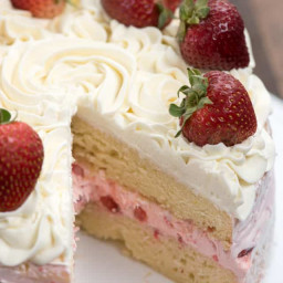 Strawberry Shortcake Layer Cake