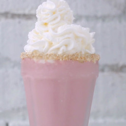 Strawberry Shortcake Milkshake Recipe by Tasty