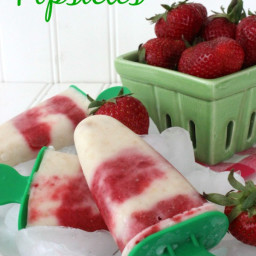 Strawberry Shortcake Popsicles Recipe