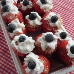 Strawberry Shortcake Red White & Blue Bites