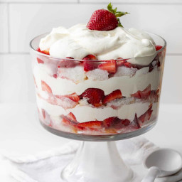Strawberry Shortcake Trifle