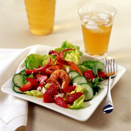 Strawberry, Shrimp and Feta Salad