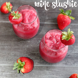 Strawberry Wine Slushie