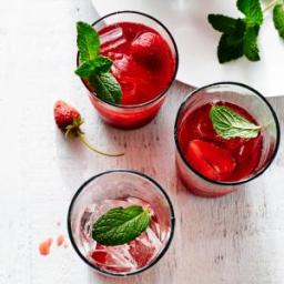Strawberry Hibiscus Cooler