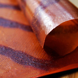 Striped Apple Cinnamon Fruit Leather