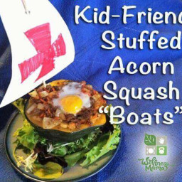 Stuffed Acorn Squash Boats Recipe