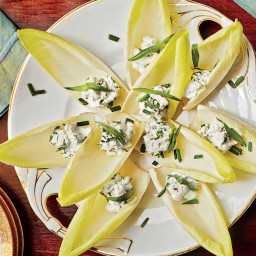Stuffed Endive with Herbed Goat Cheese