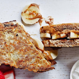 Stuffed French Toast With Almond Butter and Banana