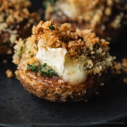 Stuffed Mushrooms with Brie