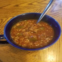Stuffed Pepper Soup in Instant Pot